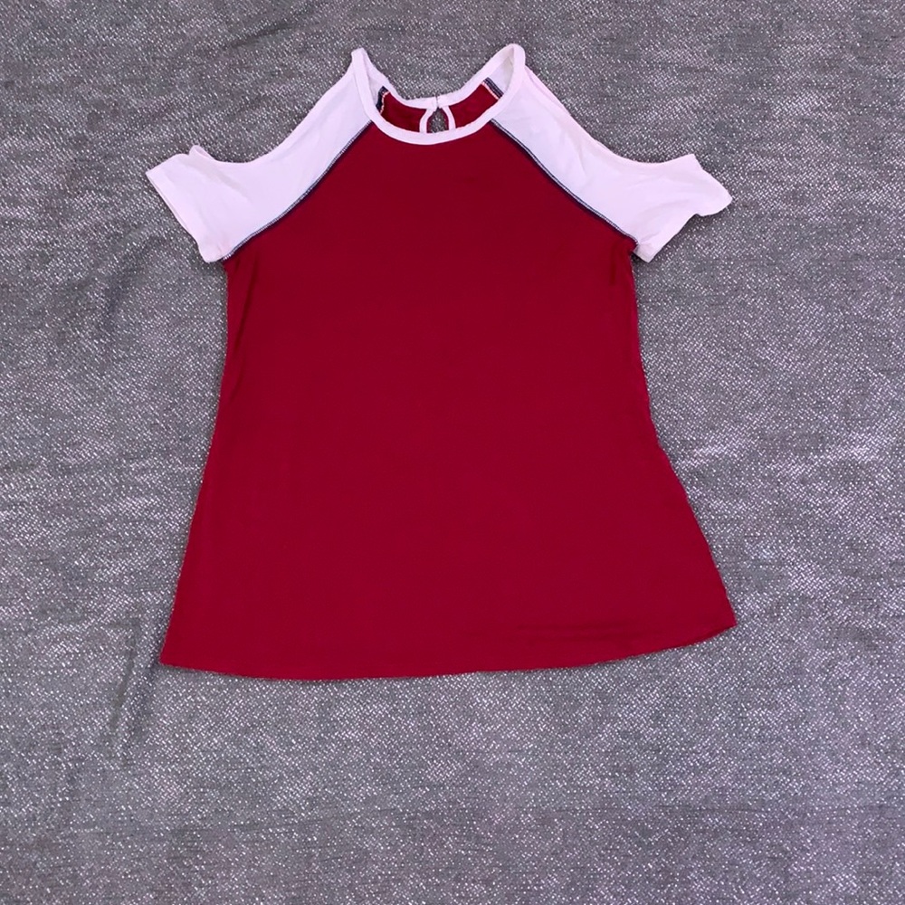 Target Art Class Cold Shoulder Top